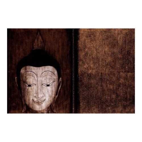 Happy Buddha 2.25m x 3.36m Textured Matte Peel & Stick Wall Mural East Urban Home