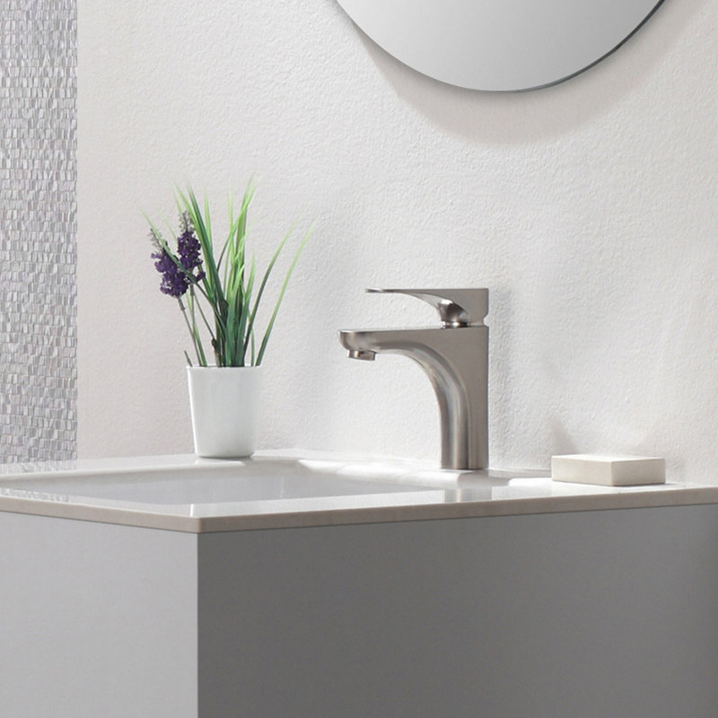 Kraus Aquila Single Hole Single Handle Bathroom Faucet & Reviews Wayfair