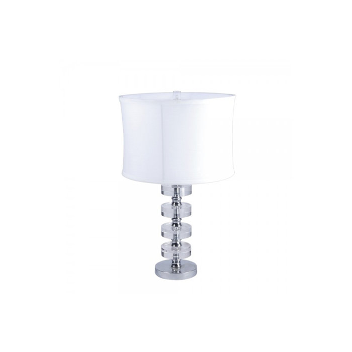 crystal tower table lamp