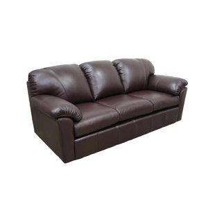 Cream Color Leather Sofa Wayfair Tahoe Leather Sofa Bed