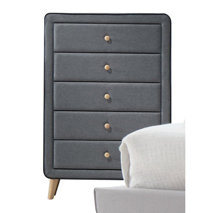 Mercer41 Minnesota 5 Drawer Chest Wayfair Ca
