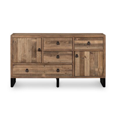 17 Stories Cantero 59.75 Wide 4 Drawer Wood Sideboard