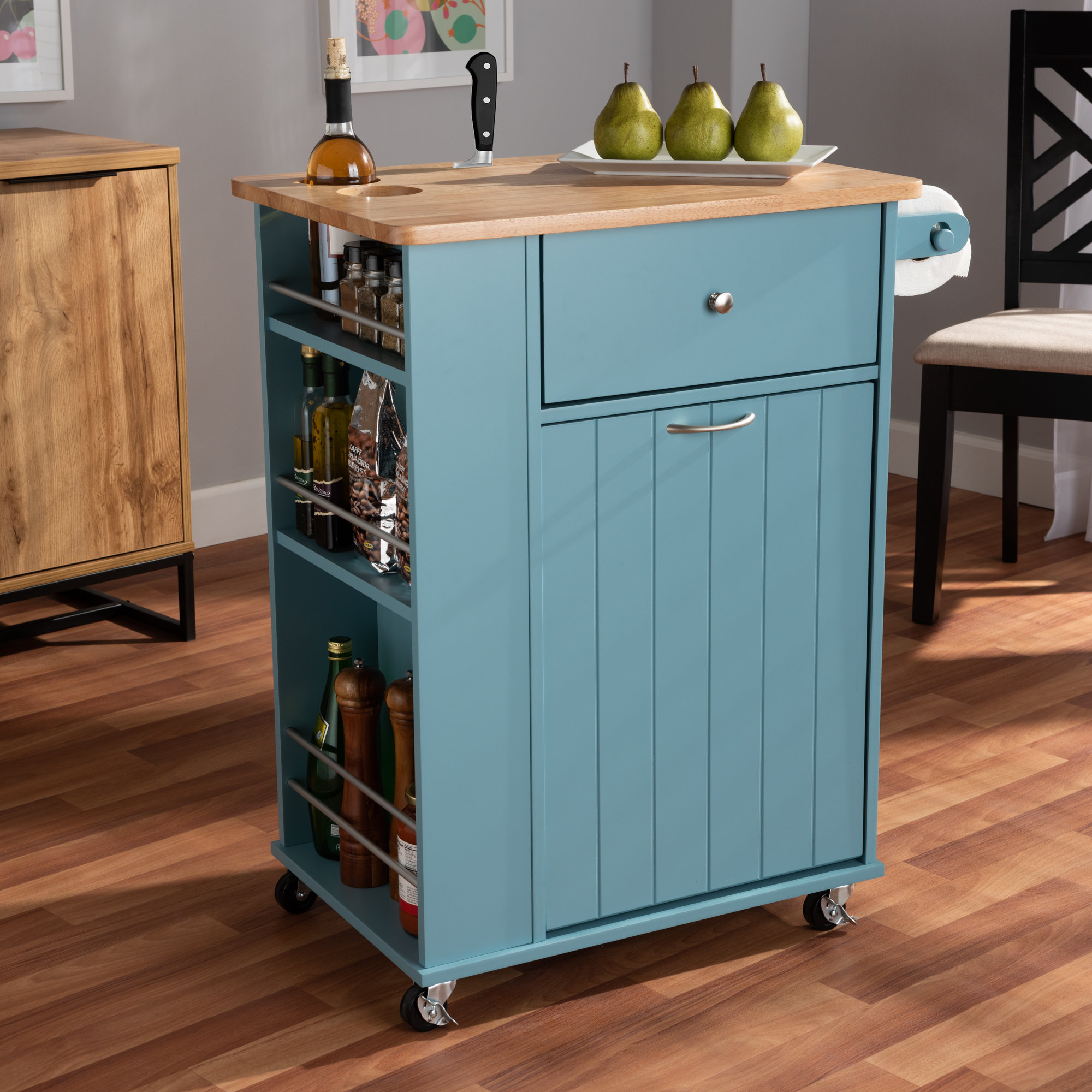 Gracie Oaks Gordi Liona Kitchen Cart Wayfair Ca Gracie Oaks Gordi Liona Kitchen Cart