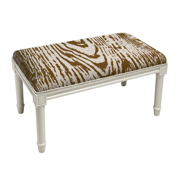 Poirier Faux Bois Wood Bench By Bloomsbury Market Herry Up