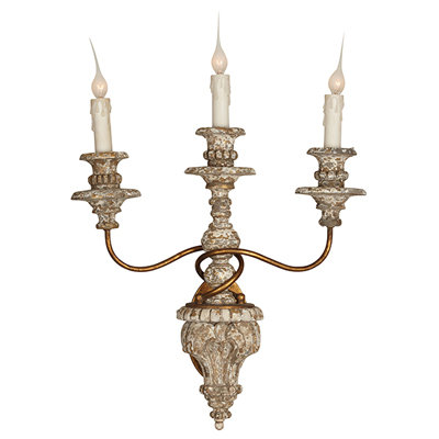 Bristol 3-Light Candle Wall Light
