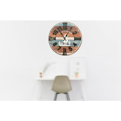 Lakin 16 Wall Clock Loon Peak