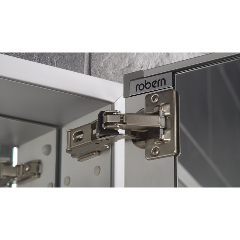 Robern M Series Recessed Or Surface Mount Frameless Medicine