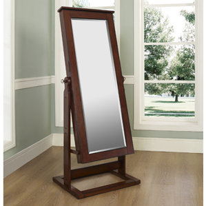 Cheval Jewelry Armoire with Mirror by Powell Furniture