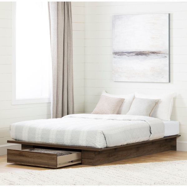 Holland Queen Platform Bed by South Shore