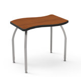 Wb Manufacturing Wood 1 25 Collaborative Desk Wayfair