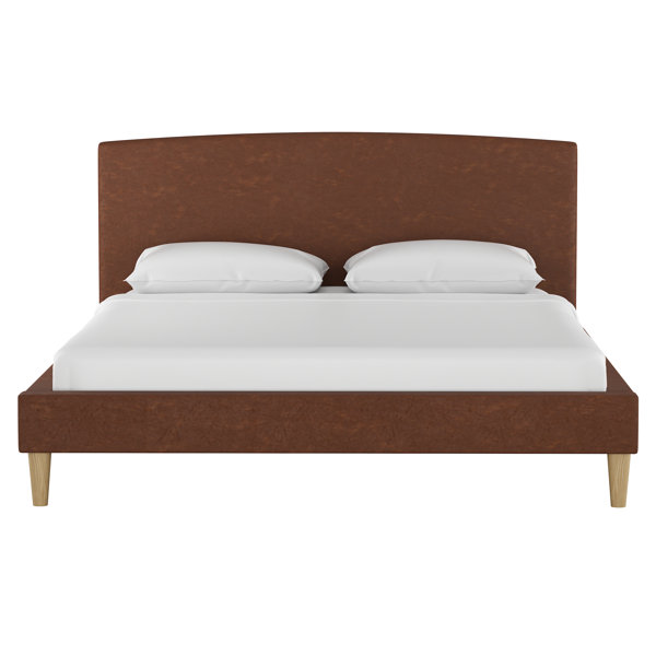 Find Kermit Faux Leather Platform Bed By Modern Rustic Interiors Wonderful