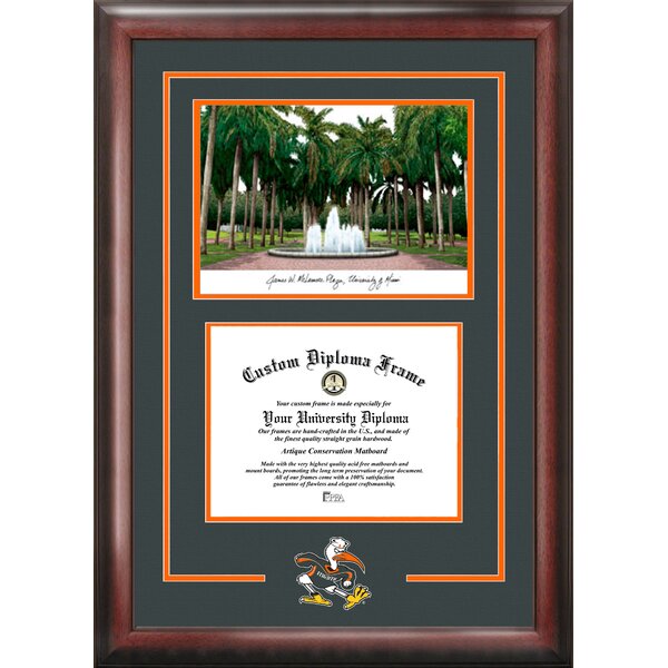 NCAA Spirit Graduate Diploma Picture Frame by Campus Images