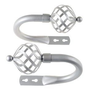 Sphere Curtain Hardware Set (Set of 2)