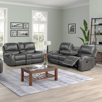 Red Barrel Studio Digiovanni 3 Piece Reclining Living Room Set Wayfair