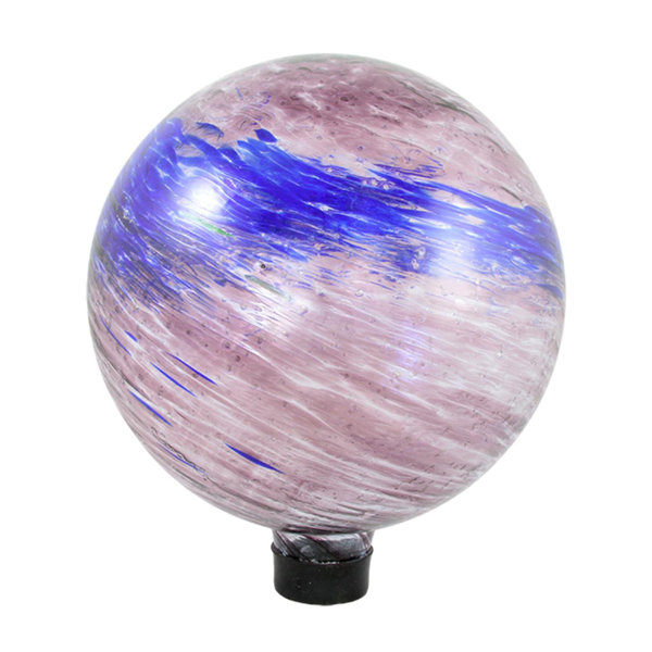 Swirled Glass Outdoor Patio Garden Gazing Ball by Northlight Seasonal
