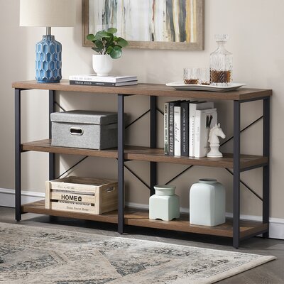17 Stories Lockley Console Table  Size: 29.6" H x 47.24" W x 11.81" D