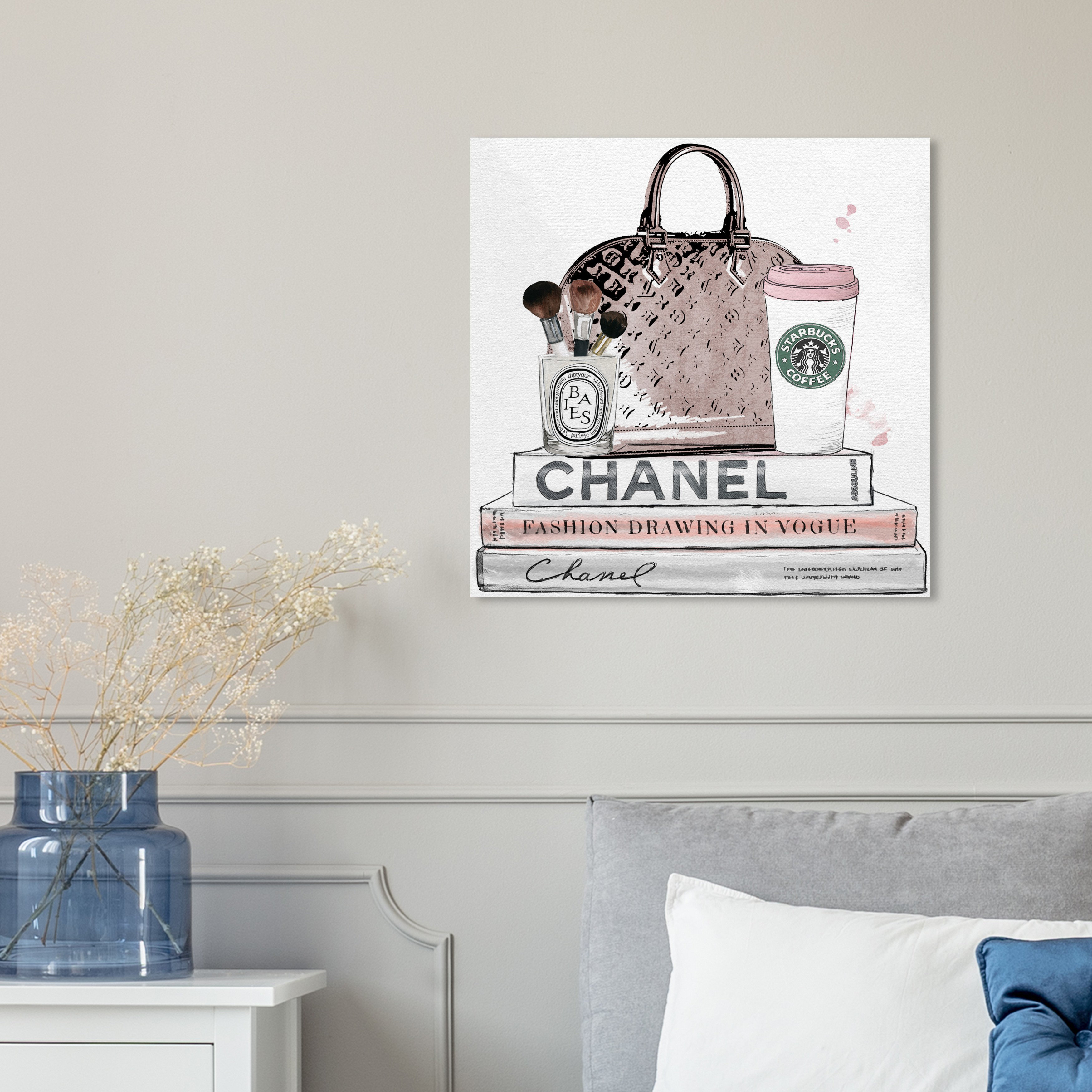 blush color handbags