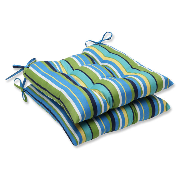 Tovey Indoor/Outdoor Dining Chair Cushion (Set of 2)
