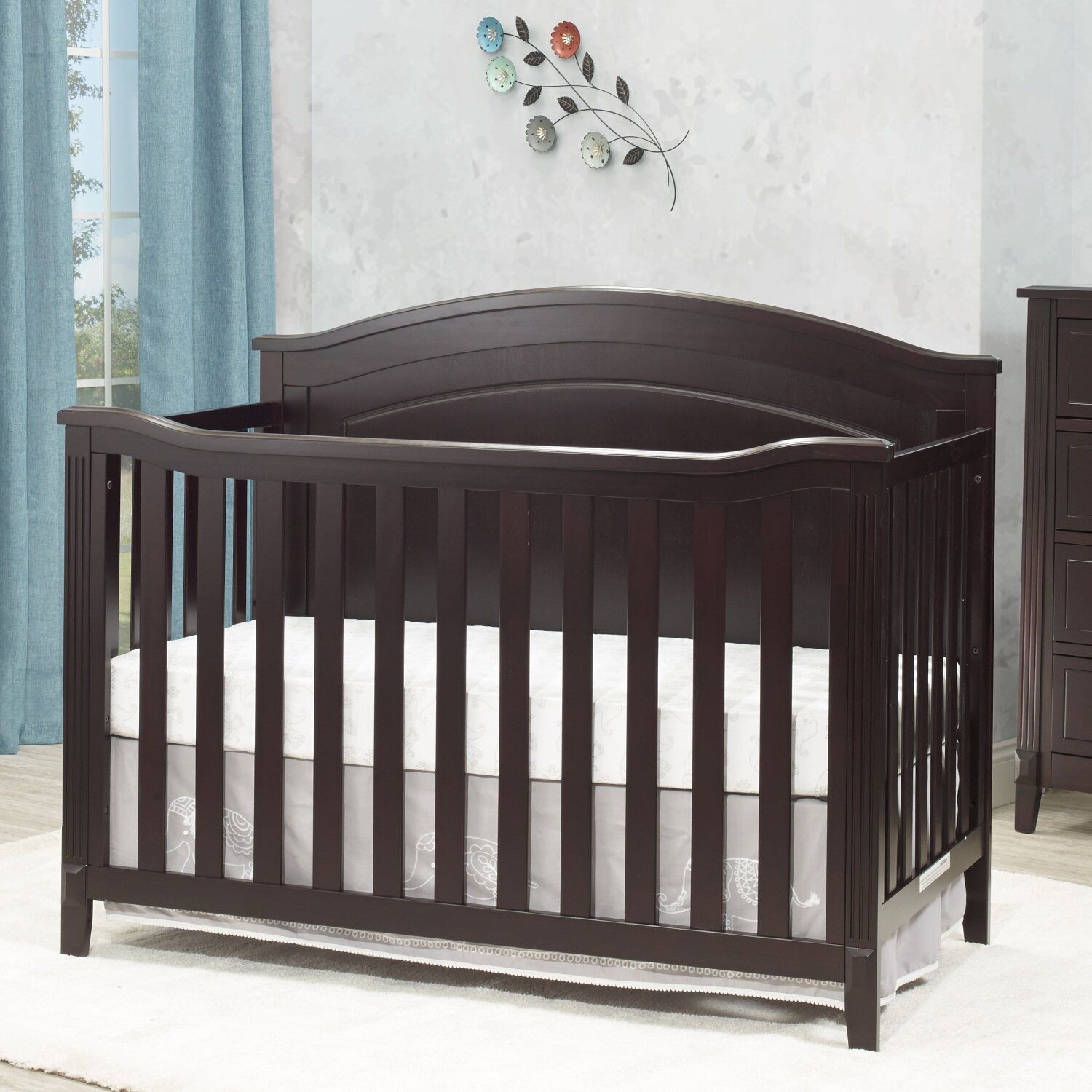 Sorelle Brittany Panel 4 In 1 Convertible Crib Wayfair