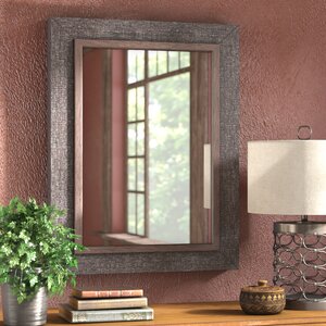 Shrewsbury Gold Line Wood Accent Mirror