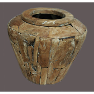 Teak Vase Wayfair
