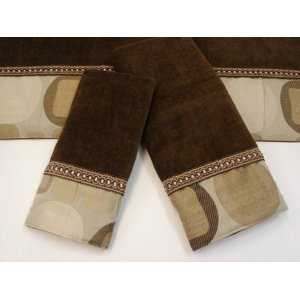 Metro Decorative 3 Piece Towel Set
