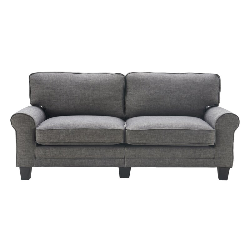 Serta At Home Copenhagen 78 Round Arm Sofa Reviews Wayfair