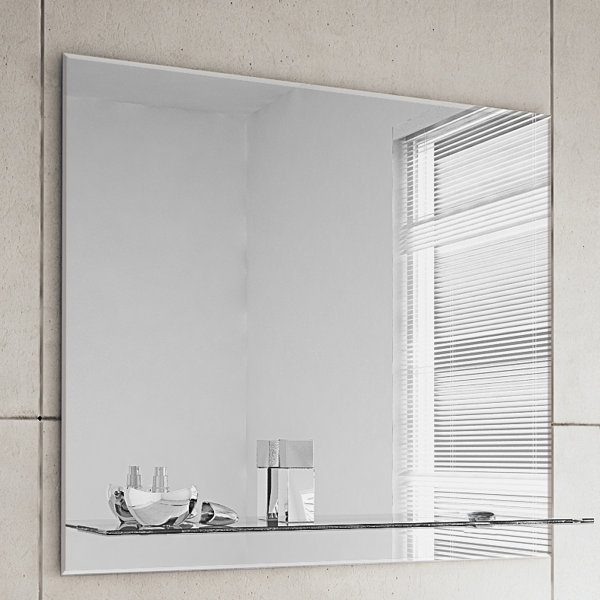 Bathroom Origins Straight Ledge Mirror & Reviews Wayfair.co.uk