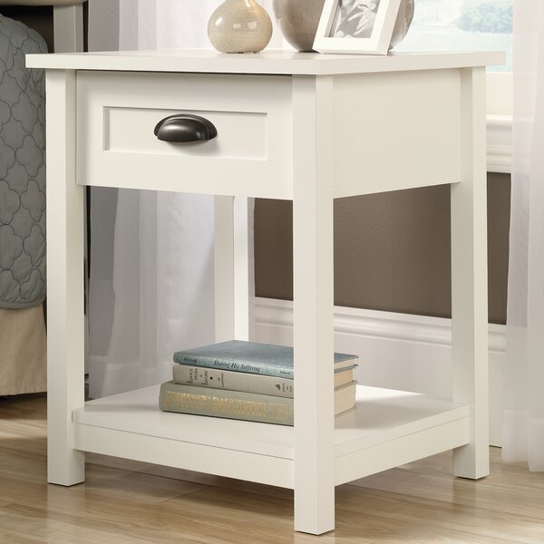 Rossford 1 Drawer Nightstand by Three Posts