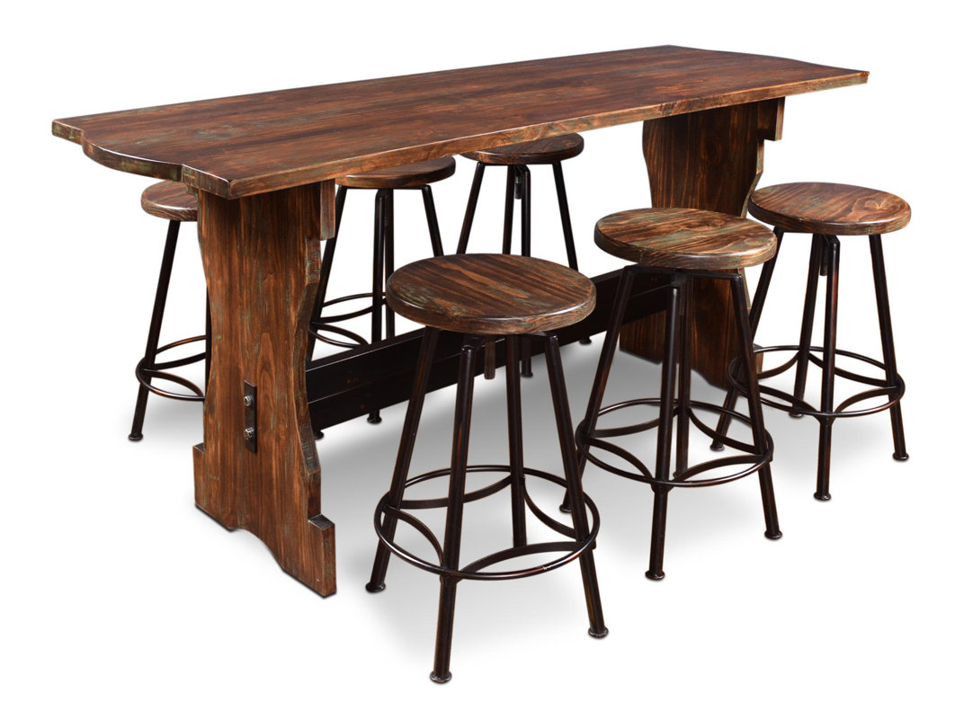 Laurel Foundry Modern Farmhouse Connery 7 Piece Counter Height Pub ... Laurel Foundry Modern Farmhouse Connery 7 Piece Counter Height Pub ...