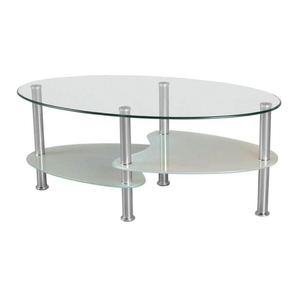 Lular Tempered Glass Coffee Table By Orren Ellis
