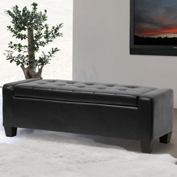 Dascomb Storage Ottoman By Alcott Hill Great Reviews
