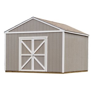 Premier Series 12 ft. 6 in. W x 12 ft. 3 in. D Wooden Storage Shed