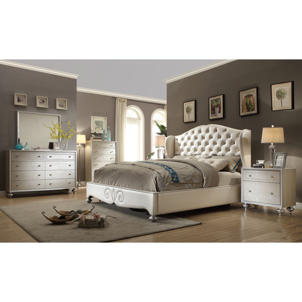 Fresh Aveliss Queen Standard 4 Piece Bedroom Set By Rosdorf Park Comparison
