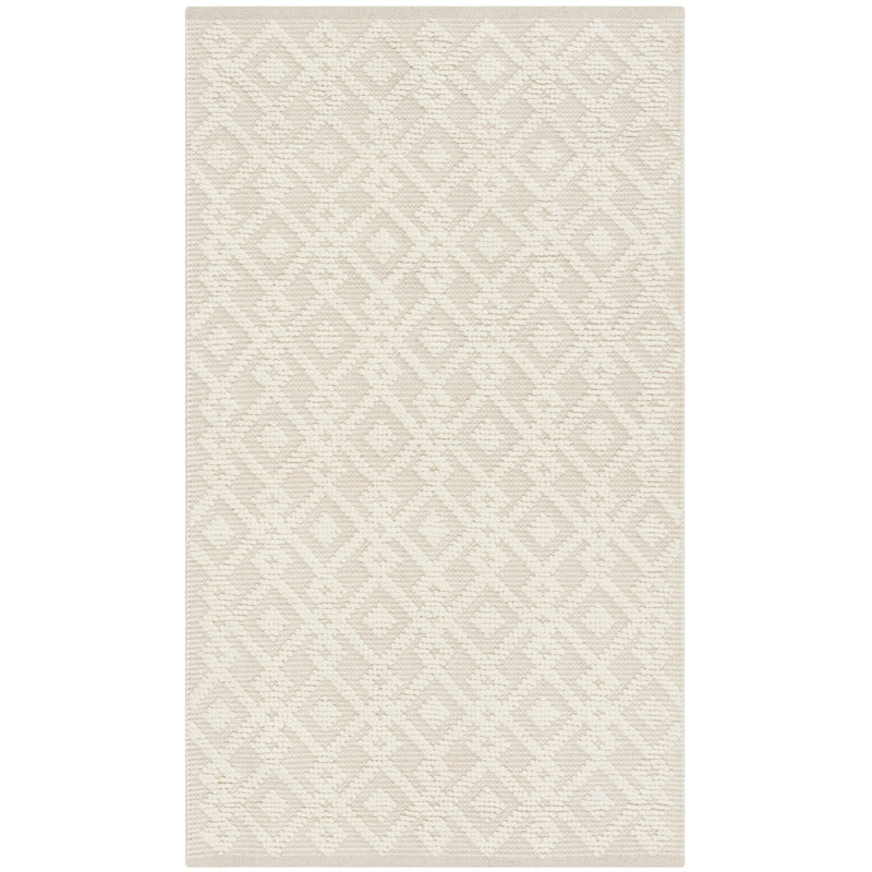 One Allium Way Audrick Hand Tufted Wool Cotton Ivory Area Rug Reviews Wayfair