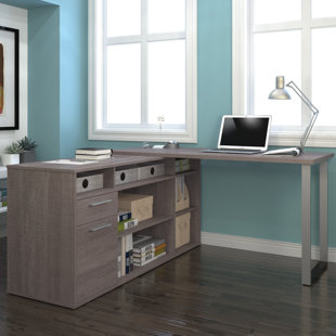 Gray Desks You Ll Love Wayfair Save