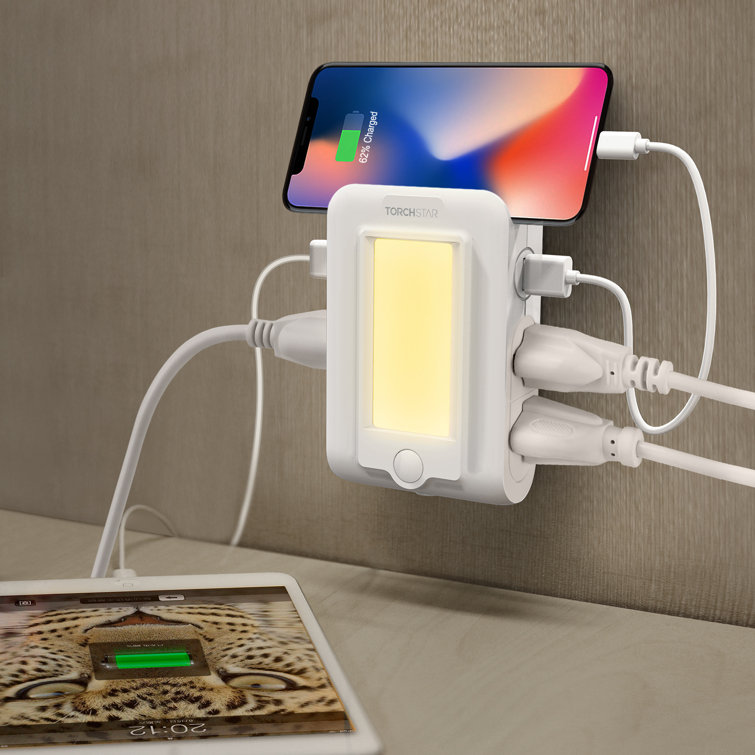 Night light with usb charger clearance