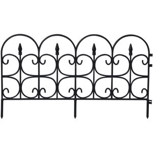 15.5 in. x 26.5 in. Victorian Fence (Set of 12)