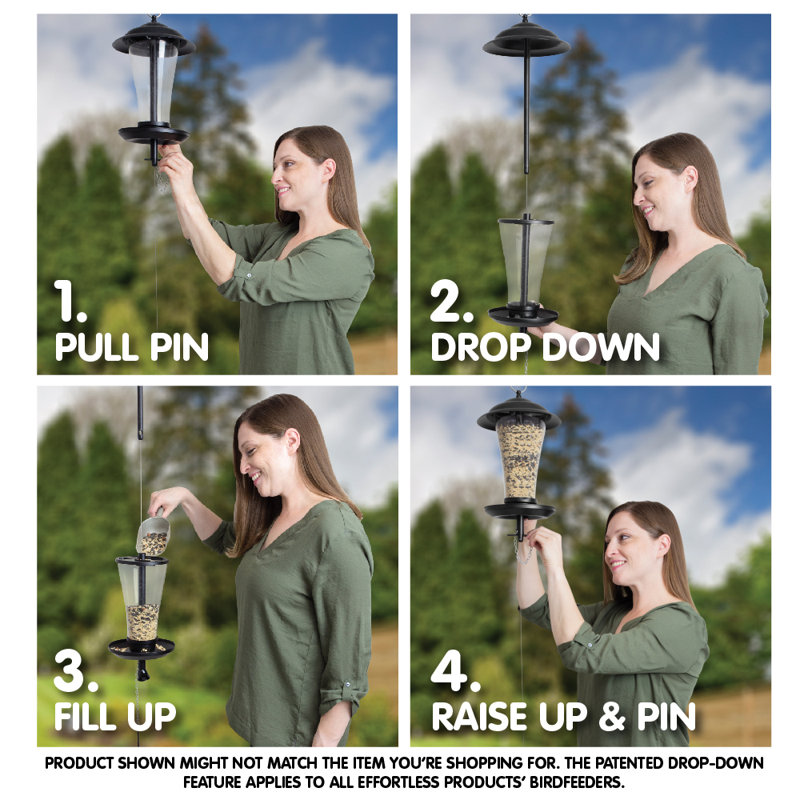 Effortless Products Llc Medium Barrel Nut Mix Tube Bird Feeder