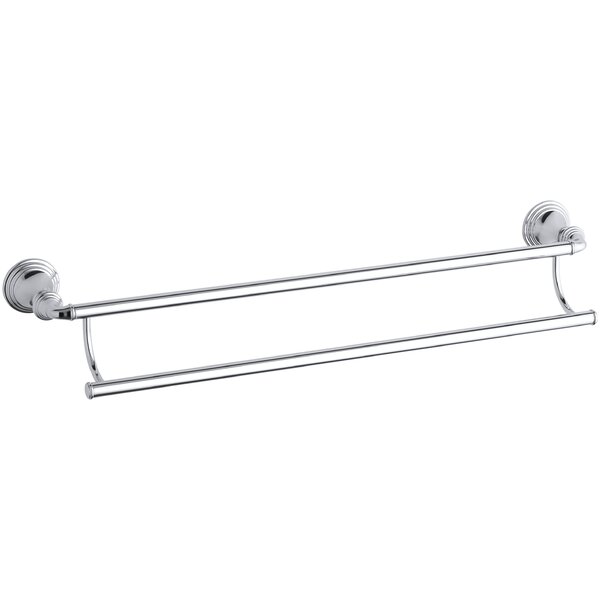 Devonshire Double 24 Wall Mounted Towel Bar by Kohler