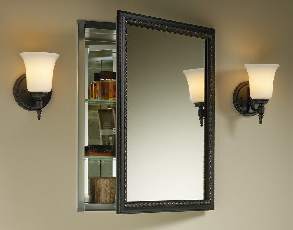 K 2967 Br1 Kohler 20 X 26 Wall Mount Mirrored Medicine Cabinet With 