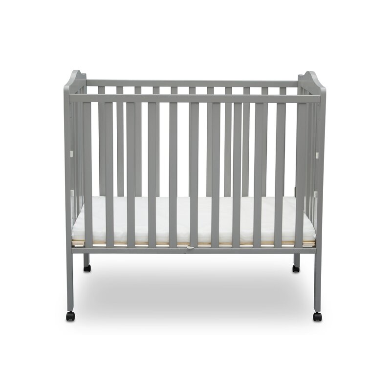 delta folding mini crib