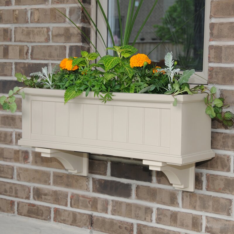 Selevae Self Watering Plastic Window Box Planter & Reviews | Joss & Main