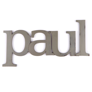 Personalized Block Name Wall Decor