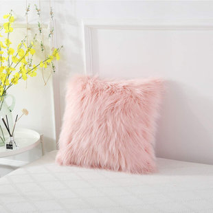 Faux Sheepskin Pillow Cover Wayfair