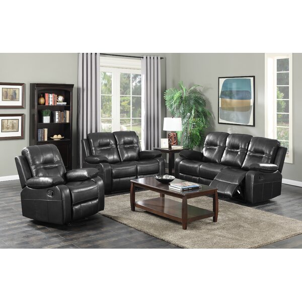 Napolean 3 Piece Reclining Living Room Set By Brassex