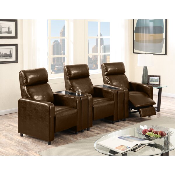 Ketter Push Back 3-Piece Home Theater Sofa By Latitude Run