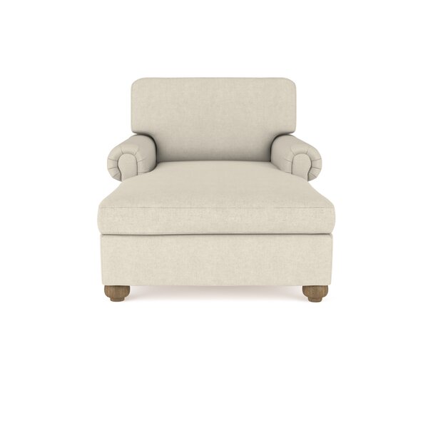 Austin Linen Chaise Lounge By Canora Grey