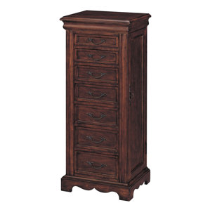 Chesterfield Poplar and Birch Veneers Jewelry Armoire by Stein World