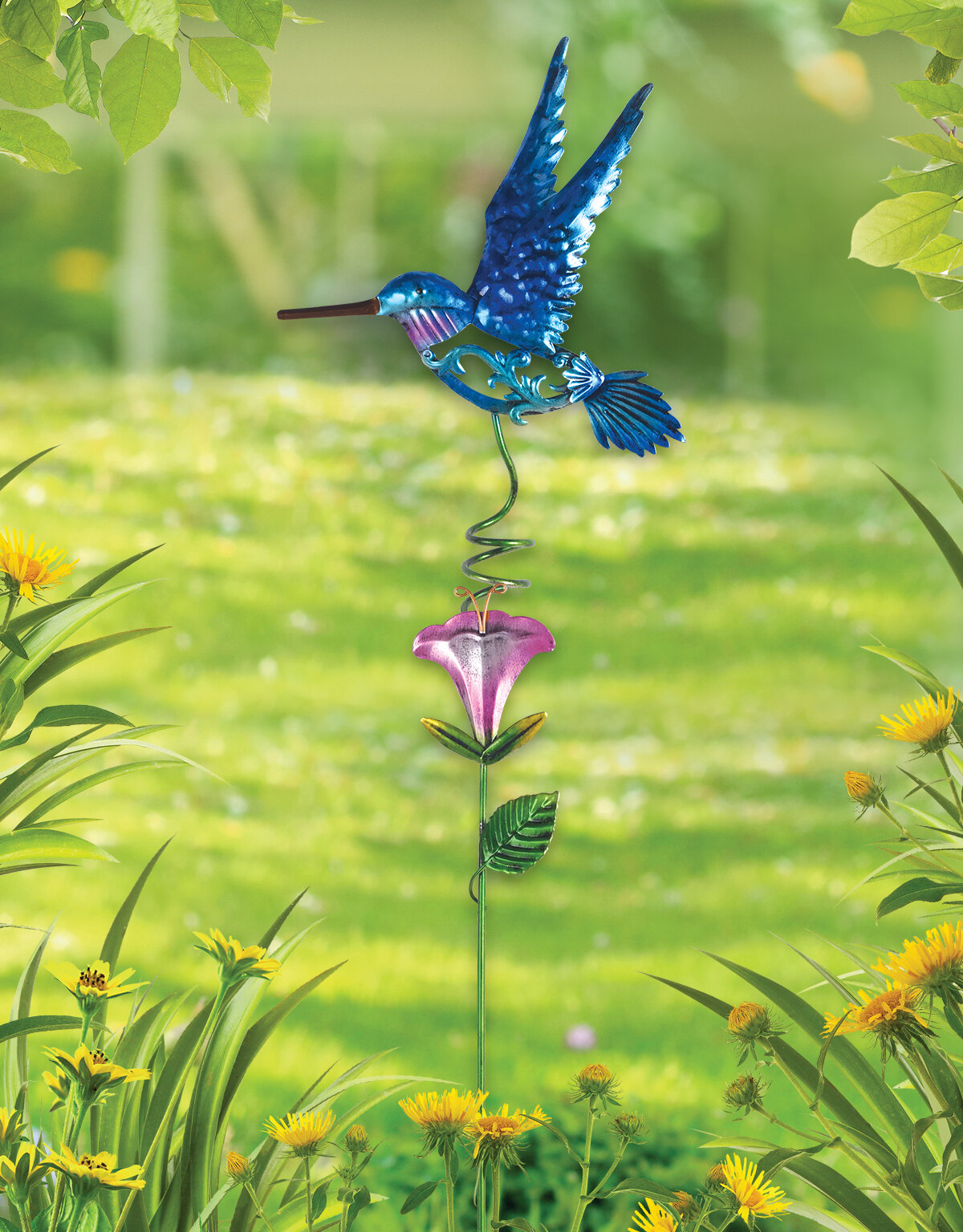 Ophelia Co Louvenia Hummingbird Garden Stake Reviews Wayfair